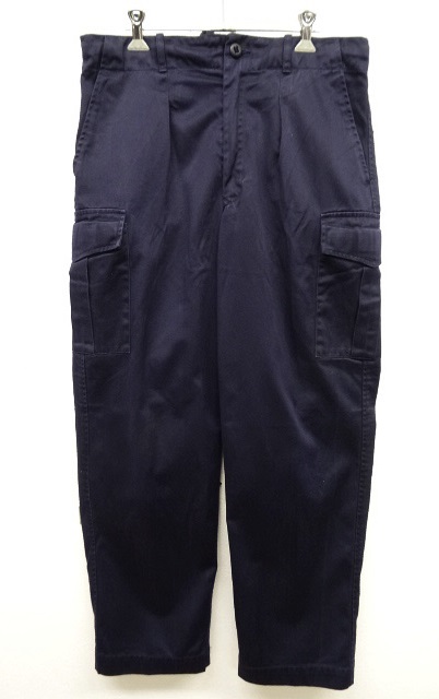 画像: イギリス軍 ROYAL NAVY カーゴパンツ NAVY (VINTAGE) 「Bottoms」 入荷しました。