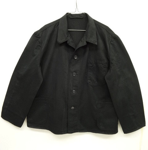 画像: ドイツ軍 カバーオール ワークジャケット 後染め CHARCOAL (DEADSTOCK) 「Jacket」 入荷しました。