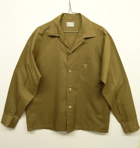 画像: 60'S TOWNCRAFT "PENN PREST" オープンカラーシャツ (VINTAGE) 「L/S Shirt」 入荷しました。