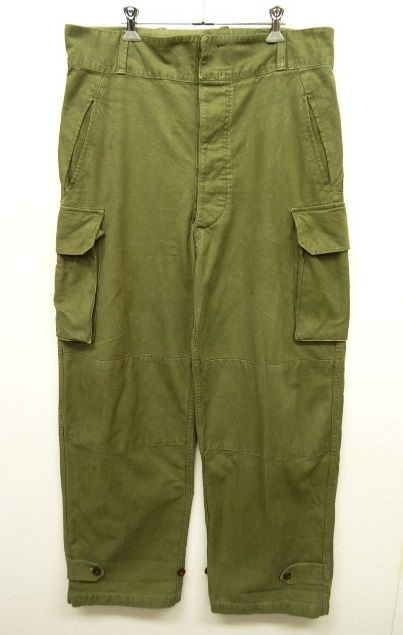 画像: 50'S フランス軍 M47 フィールドパンツ 前期型 OLIVE (VINTAGE) 「Bottoms」 入荷しました。