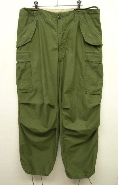画像: 60'S アメリカ軍 US ARMY M-65 初期モデル アルミジップ フィールドパンツ M-R (VINTAGE) 「Bottoms」 入荷しました。