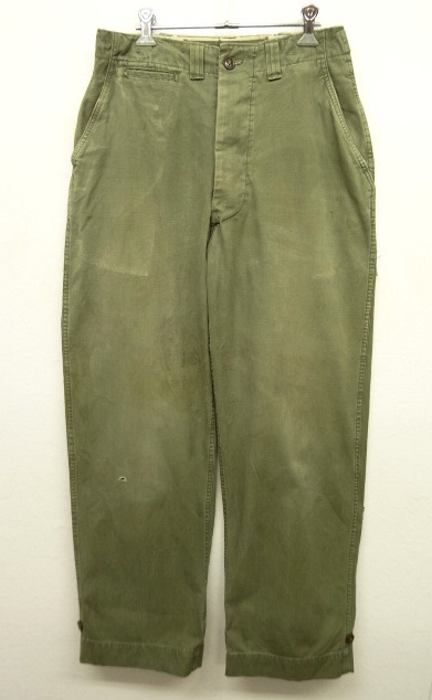 画像: 40'S アメリカ軍 US ARMY M-43 フィールドパンツ (VINTAGE) 「Bottoms」 入荷しました。