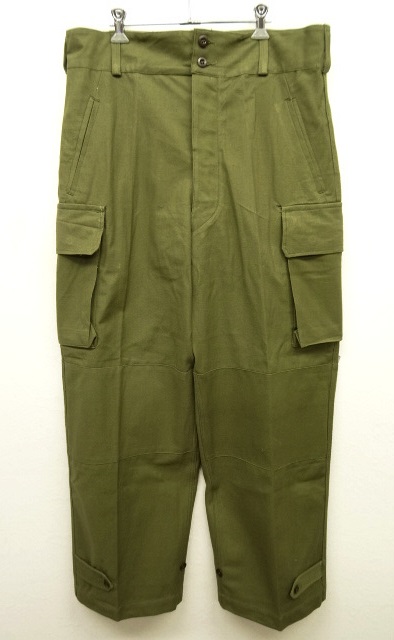 画像: 50'S フランス軍 M47 フィールドパンツ 前期型 OLIVE (DEADSTOCK) 「Bottoms」 入荷しました。