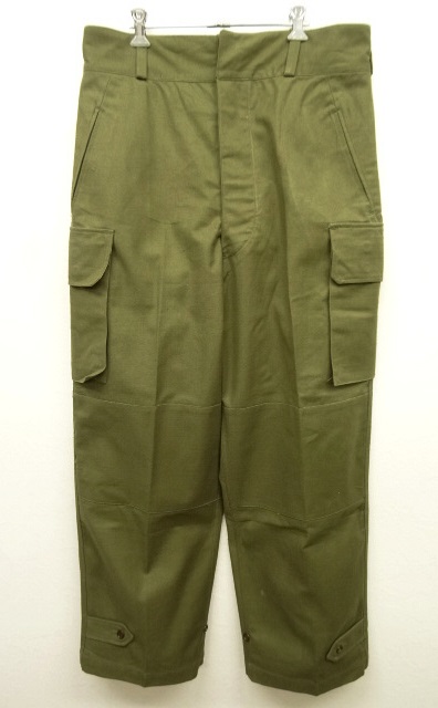 画像: 50'S フランス軍 M47 フィールドパンツ 前期型 OLIVE (DEADSTOCK) 「Bottoms」 入荷しました。