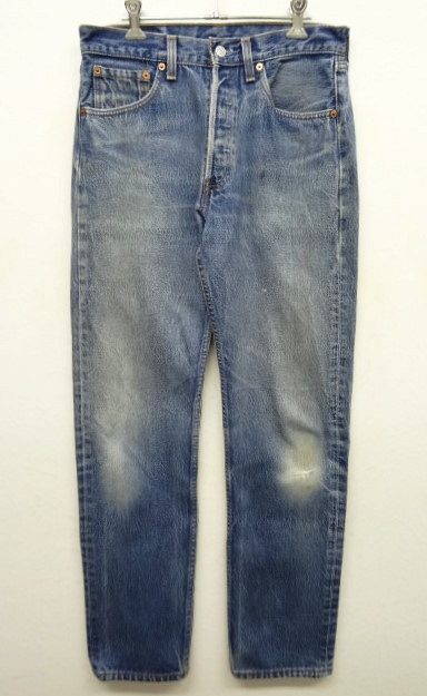 画像: 90'S LEVIS 501 デニム USA製 W32L36 (VINTAGE) 「Bottoms」 入荷しました。