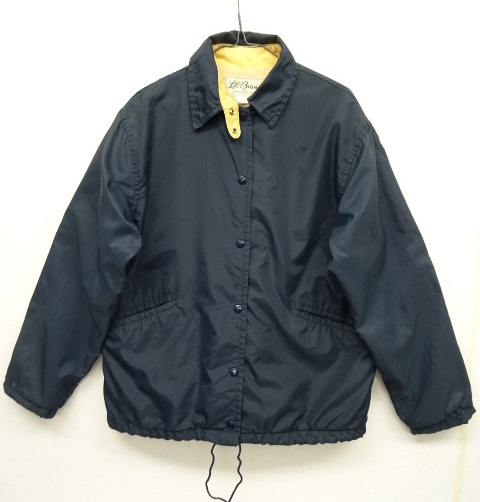 画像: 70'S LL Bean 筆記体タグ チンスト付き ナイロン コーチジャケット (VINTAGE) 「Jacket」 入荷しました。