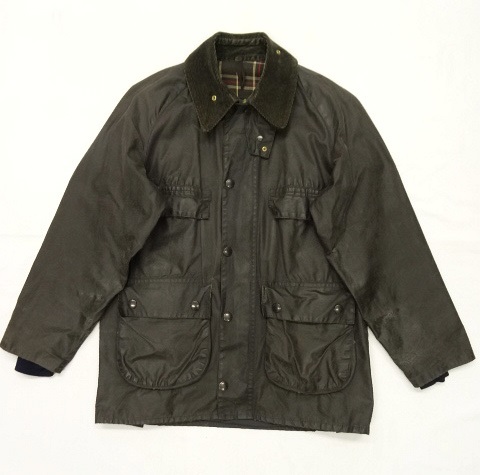 画像: 80'S BARBOUR 3クレスト 旧タグ "4POCKET BEDALE" オイルドジャケット NAVY イングランド製 (VINTAGE) 「Jacket」 入荷しました。