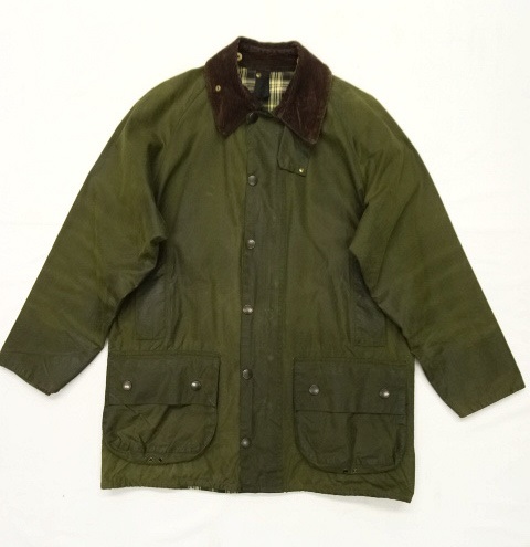 画像: BARBOUR 3クレスト 旧タグ "BEAUFORT" オイルドジャケット OLIVE イングランド製 (VINTAGE) 「Jacket」 入荷しました。