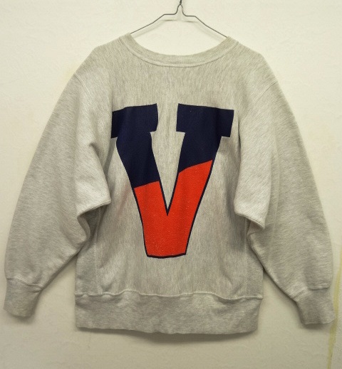 画像: 90'S CHAMPION 刺繍タグ バックプリント リバースウィーブ グレー MEXICO製 (VINTAGE) 「Sweat Shirt」 入荷しました。
