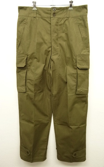 画像: 50'S フランス軍 M47 フィールドパンツ 前期型 KHAKI (DEADSTOCK) 「Bottoms」 入荷しました。