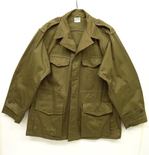 画像: 50'S フランス軍 M-47 後期型 HBT フィールドジャケット KHAKI (DEADSTOCK) 「Jacket」 入荷しました。