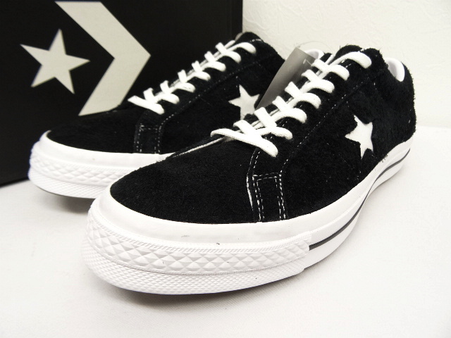 画像: CONVERSE "ONE STAR OX" スウェード BLACK (NEW) 「Shoes」 入荷しました。