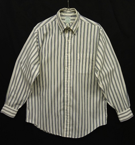 画像: 90'S BROOKS BROTHERS ボタンダウンシャツ ストライプ USA製 (VINTAGE) 「L/S Shirt」 入荷しました。