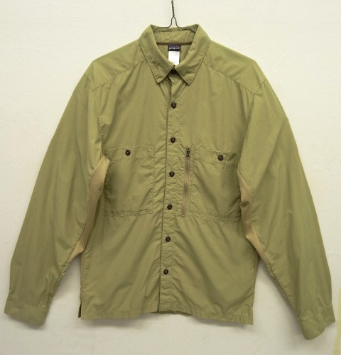画像: PATAGONIA ナイロン/メッシュ ガイドシャツ BEIGE (USED) 「L/S Shirt」 入荷しました。