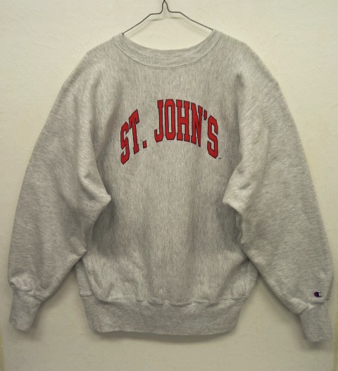 画像: 90'S CHAMPION 刺繍タグ リバースウィーブ グレー USA製 (VINTAGE) 「Sweat Shirt」 入荷しました。