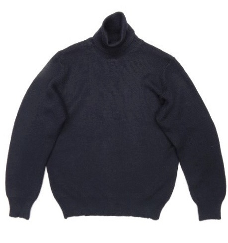画像: イタリア軍 タートルニット セーター NAVY (DEADSTOCK) 「Knit」 入荷しました。