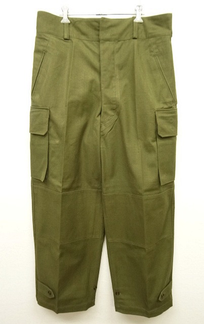 画像: 50'S フランス軍 M47 フィールドパンツ 前期型 OLIVE (DEADSTOCK) 「Bottoms」 入荷しました。