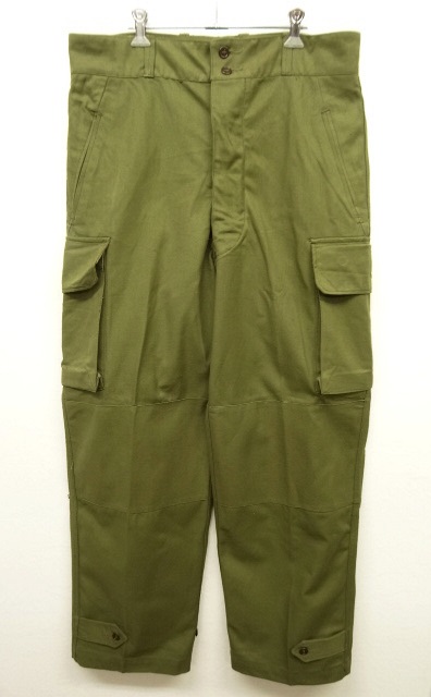 画像: 50'S フランス軍 M47 フィールドパンツ 前期型 OLIVE (DEADSTOCK) 「Bottoms」 入荷しました。