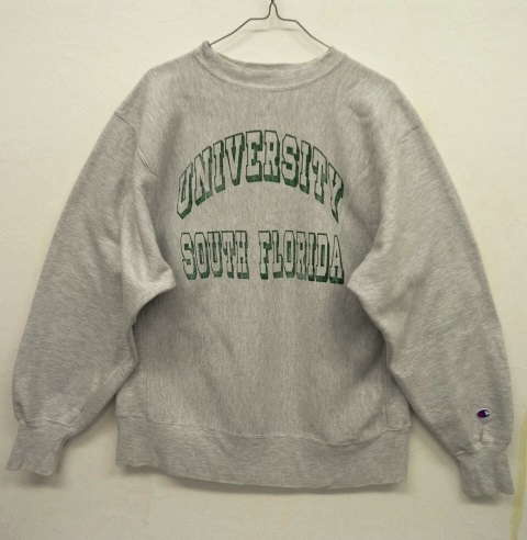 画像: 90'S CHAMPION 刺繍タグ リバースウィーブ グレー USA製 (VINTAGE) 「Sweat Shirt」 入荷しました。