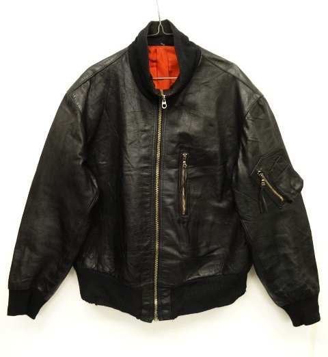 画像: 80'S ドイツ軍 レザー フライトジャケット BLACK (VINTAGE) 「Jacket」 入荷しました。