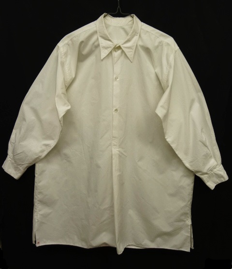 画像: フレンチワーク グランパシャツ WHITE (VINTAGE) 「L/S Shirt」 入荷しました。