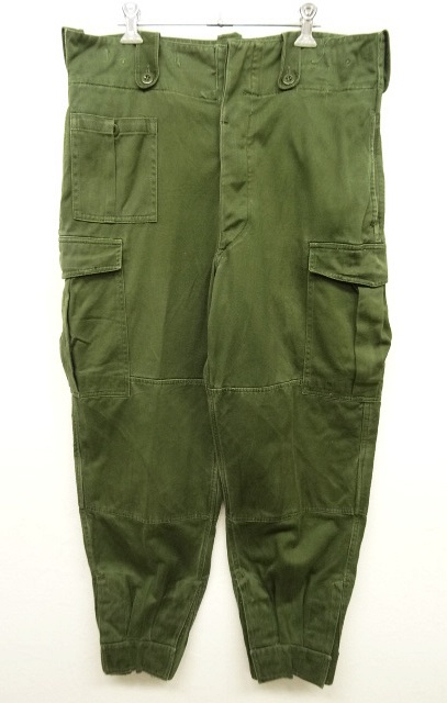 画像: 60'S ベルギー軍 M64 コットンサテン フィールドパンツ 5 (VINTAGE) 「Bottoms」 入荷しました。