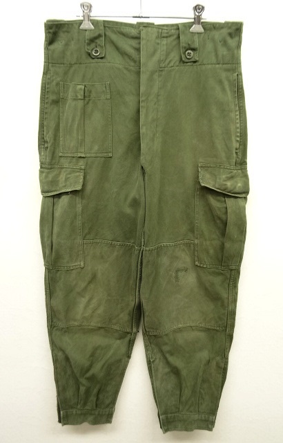 画像: 80'S ベルギー軍 M64 コットンサテン フィールドパンツ 4A (VINTAGE) 「Bottoms」 入荷しました。