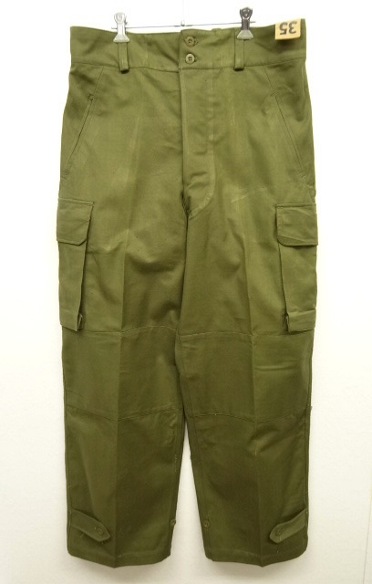 画像: 50'S フランス軍 M47 フィールドパンツ 前期型 OLIVE (DEADSTOCK) 「Bottoms」 入荷しました。