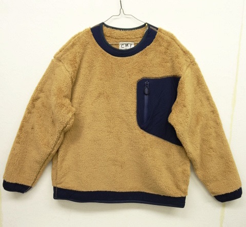 画像: COMFY OUTDOOR GARMENT "PRECOLD FLEECE TEE" COYOTE/NAVY (NEW) 「Jacket」 入荷しました。
