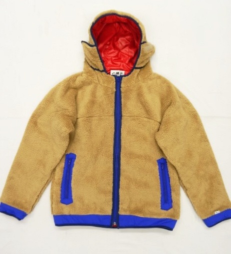 画像: COMFY OUTDOOR GARMENT "RABBIT HOODIE REVERSE" BEIGE/BLUE/RED (NEW) 「Jacket」 入荷しました。
