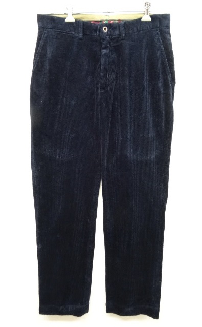 画像: 90'S RALPH LAUREN ノープリーツ 太畝 コーデュロイパンツ NAVY (VINTAGE) 「Bottoms」 入荷しました。