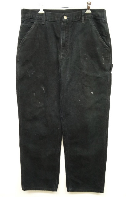画像: 90'S CARHARTT ダック ペインターパンツ ブラック (VINTAGE) 「Bottoms」 入荷しました。