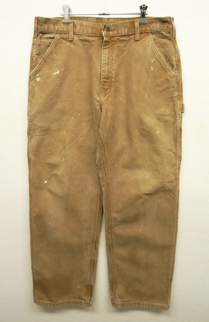 画像: 90'S CARHARTT ダック ペインターパンツ ブラウン USA製 (VINTAGE) 「Bottoms」 入荷しました。
