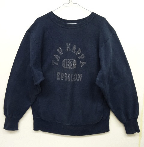 画像: 90'S CHAMPION 刺繍タグ リバースウィーブ ネイビー USA製 (VINTAGE) 「Sweat Shirt」 入荷しました。