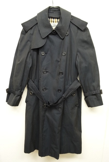 画像: 70'S AQUASCUTUM "AQUA5 (コットン100%)" トレンチコート NAVY イングランド製 (VINTAGE) 「Jacket」 入荷しました。