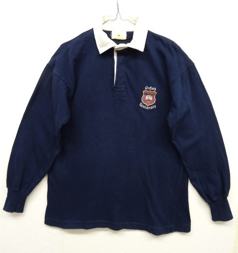 画像: MEDALLION SPORTSWEAR "OXFORD UNIVERSITY" ラガーシャツ イングランド製 (VINTAGE) 「L/S Shirt」 入荷しました。