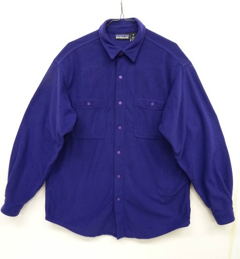 画像: 90'S PATAGONIA スナップボタン フリースシャツ パープル USA製 (VINTAGE) 「L/S Shirt」 入荷しました。