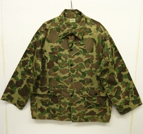 画像: 60'S KAMO カバーオール 13スターボタン ハンターカモ (VINTAGE) 「Jacket」 入荷しました。