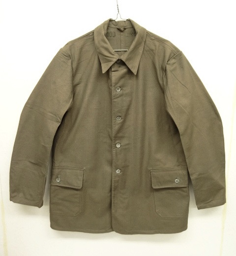 画像: 40'S スウェーデン軍 M39 メタルボタン ワークジャケット カバーオール (DEADSTOCK) 「Jacket」 入荷しました。