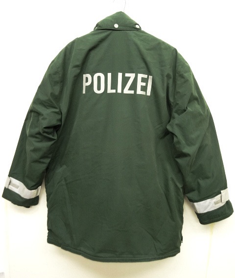 画像: ドイツ警察 "POLIZEI" フリースライナー付き GORE-TEX ジャケット ダークグリーン (VINTAGE) 「Jacket」 入荷しました。
