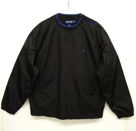 画像: 90'S POLO GOLF クルーネック ナイロンジャケット BLACK (VINTAGE) 「Jacket」 入荷しました。