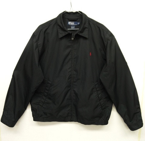 画像: 90'S RALPH LAUREN ナイロン ドリズラージャケット BLACK (VINTAGE) 「Jacket」 入荷しました。