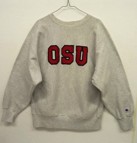 画像: 90'S CHAMPION 刺繍タグ リバースウィーブ グレー USA製 (VINTAGE) 「Sweat Shirt」 入荷しました。