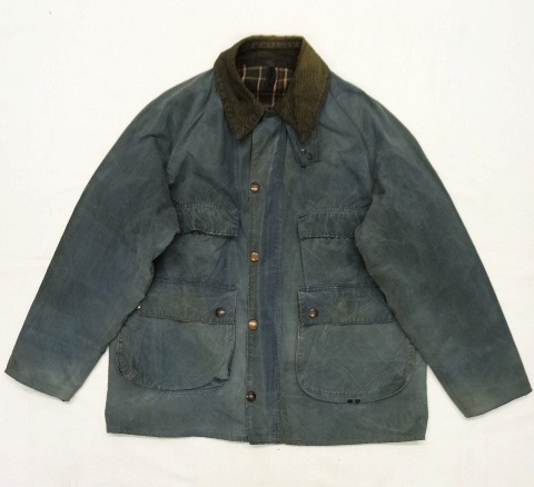 画像: 80'S BARBOUR 2クレスト "4POCKET BEDALE" オイルドジャケット NAVY イングランド製 (VINTAGE) 「Jacket」 入荷しました。
