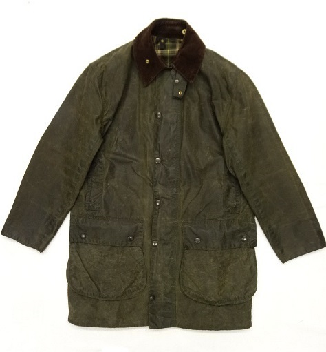 画像: 80'S BARBOUR 2クレスト "BORDER" オイルドジャケット OLIVE イングランド製 (VINTAGE) 「Jacket」 入荷しました。