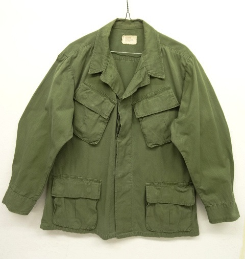 画像: 70'S アメリカ軍 US ARMY "JUNGLE FATIGUE 4th" リップストップ ファティーグジャケット M-SHORT (VINTAGE) 「Jacket」 入荷しました。