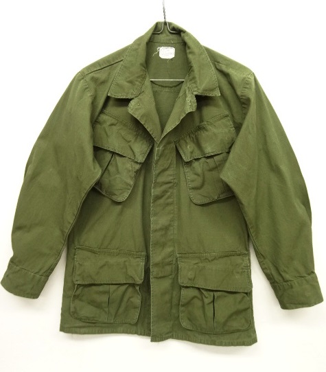 画像: 70'S アメリカ軍 US ARMY "JUNGLE FATIGUE 4th" リップストップ ファティーグジャケット XS-SHORT (VINTAGE) 「Jacket」 入荷しました。