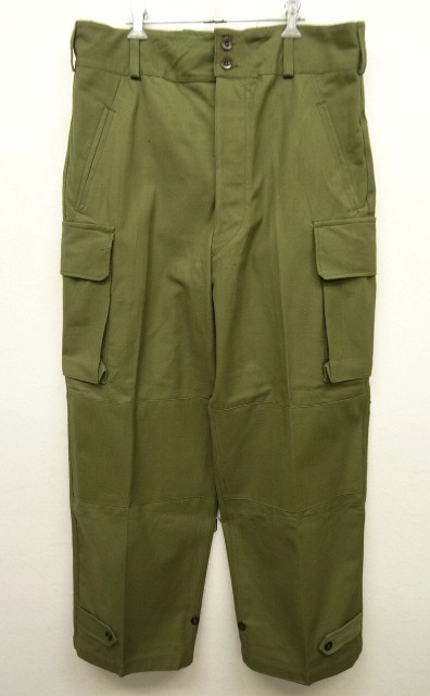 画像: 50'S フランス軍 M47 フィールドパンツ 前期型 サイズ35 (DEADSTOCK) 「Bottoms」 入荷しました。