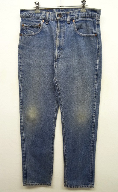 画像: 80'S LEVIS 505 デニム USA製 W34L32 (VINTAGE) 「Bottoms」 入荷しました。