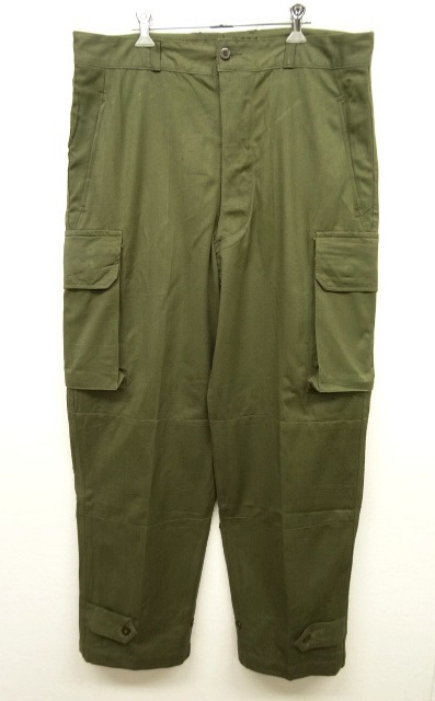 画像: 50'S フランス軍 M47 HBT フィールドパンツ 後期型 OLIVE サイズ35 (DEADSTOCK) 「Bottoms」 入荷しました。
